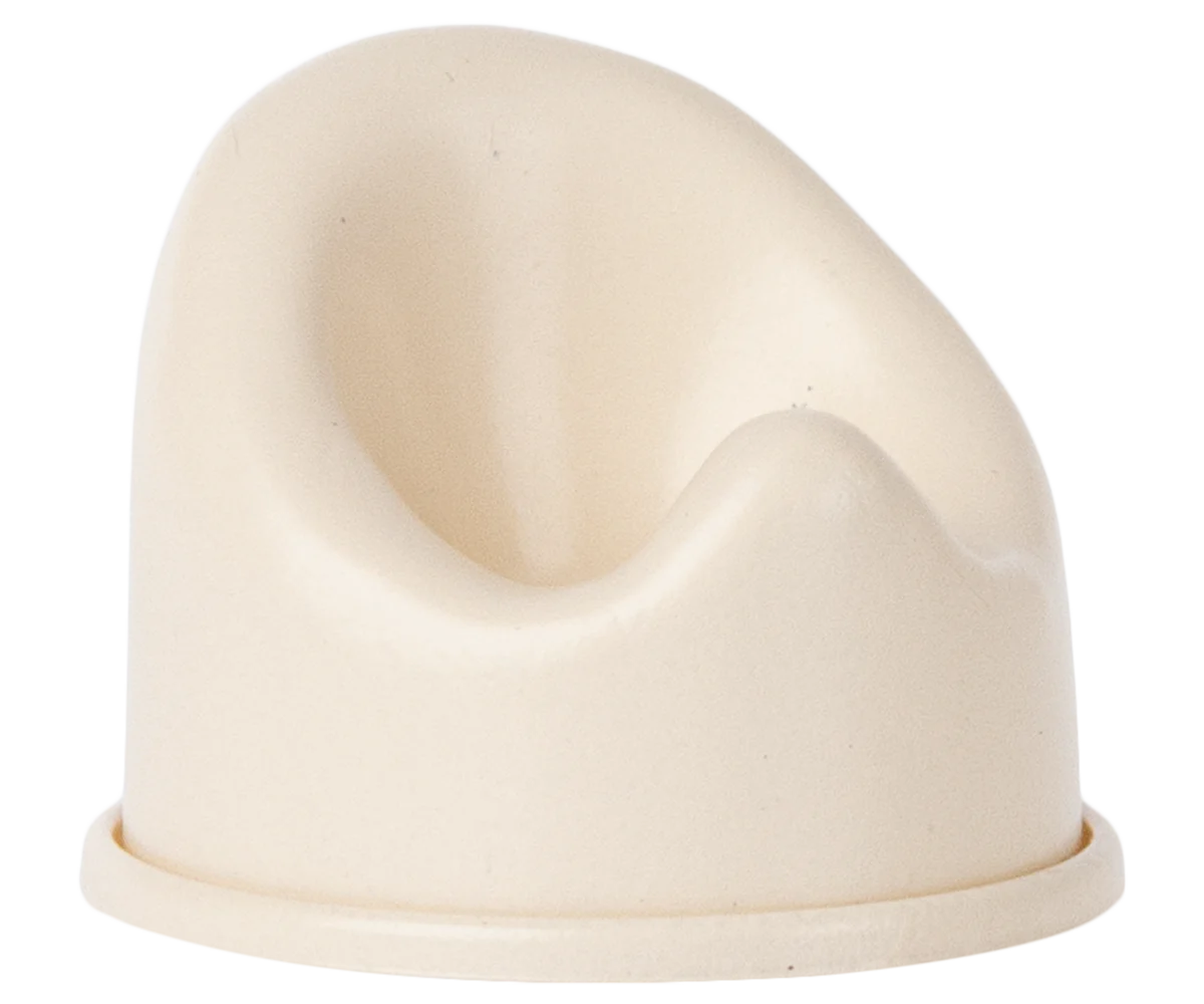 Maileg - Töpfchen  Maus in weiss