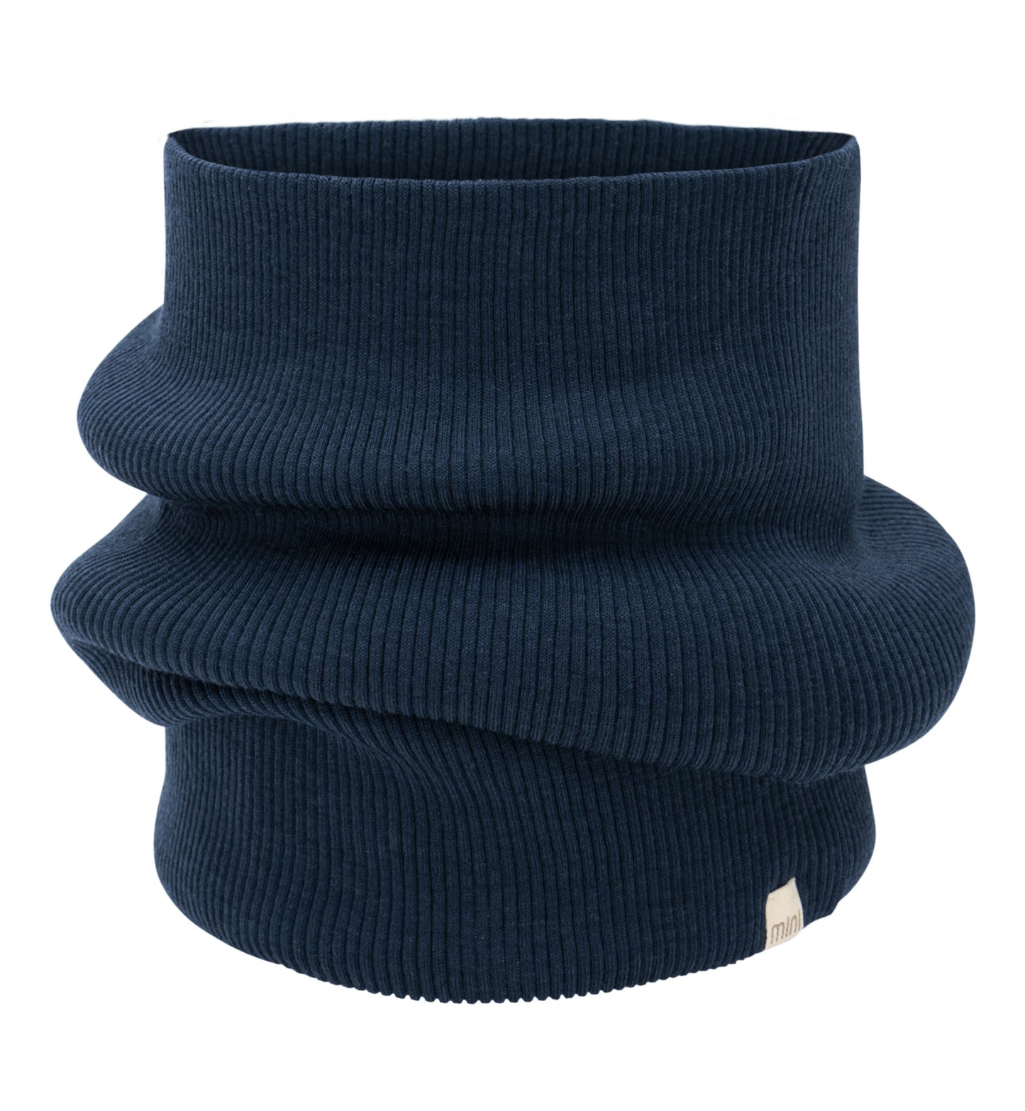 Minimalisma - Argir Loop mitwachsend aus 100 % Merinowolle Night Blue aus 100 % Merinowolle