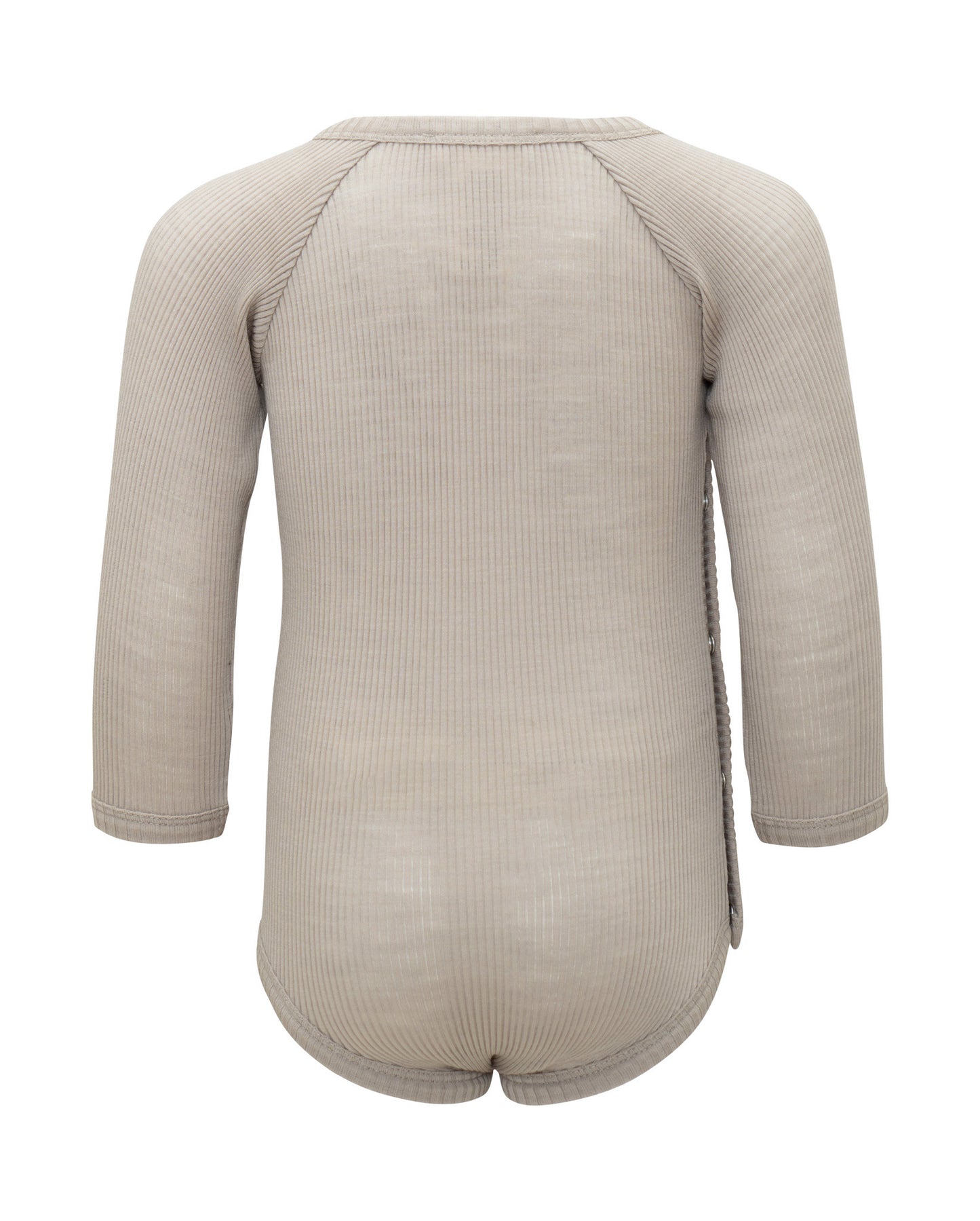 Minimalisma -  Ask Wickelbody aus 100 % Merinowolle in Beige Melange