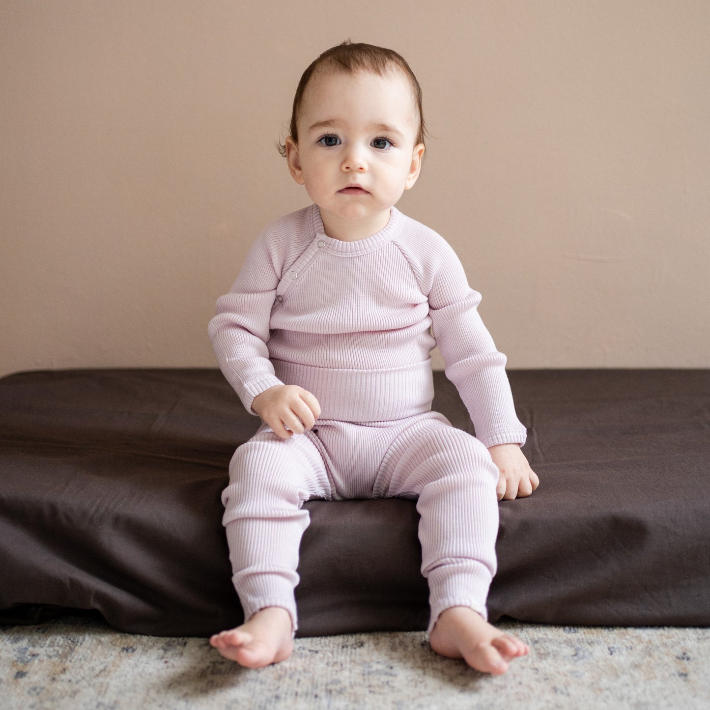 Minimalisma -  Ask Wickelbody aus 100 % Merinowolle in Rose