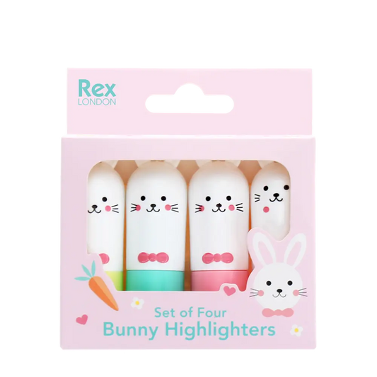 Rex- London- Bunny Oster Highlighters 4 er Set