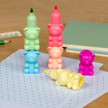 Rex London -Steckstift bunt als Bärchen Textmaker  für Kinder