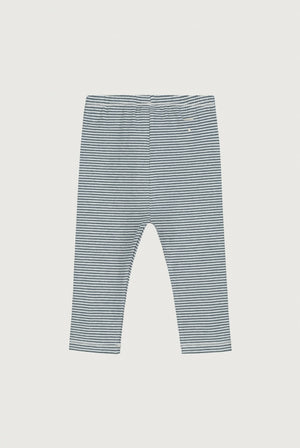 Gray Label Babyhose - Baby Leggings in Blue grey / off white gestreift NEW IN SS24