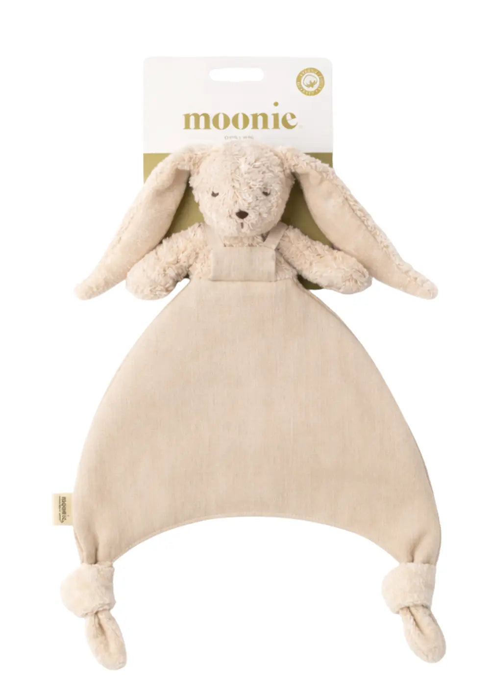 Moonie - Doudou Schmusetuch Bunny in Sand