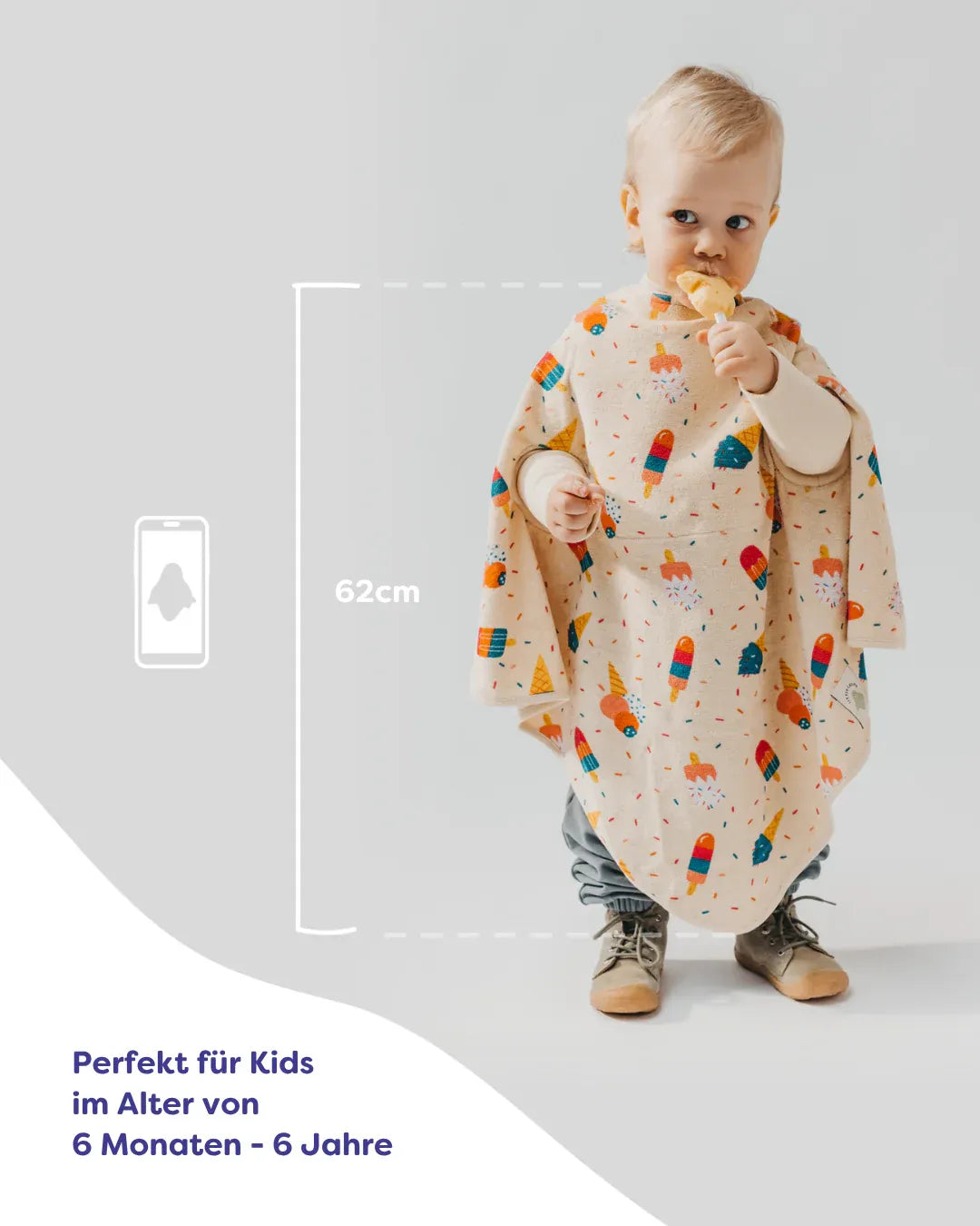 Little Casimir - Kinder Lätzchen Boo Rainbow NEW IN