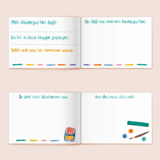 Frau Ottilie - mein 1.Schuljahr Freundebuch Hardcover