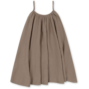 Bild in Slideshow öffnen, Konges Sløjd - Olive Strap Kleid aus Musslin in Pure Cashmere
