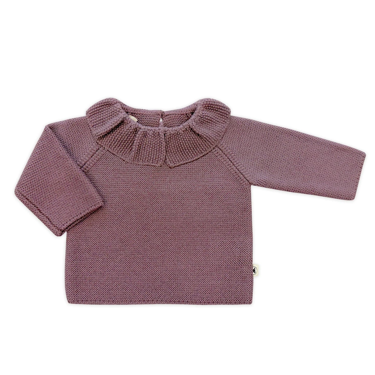 Lille Toni - Pullover Greta in Mauve  aus 100 % Merinowolle Neue Farbe der Saison AW26