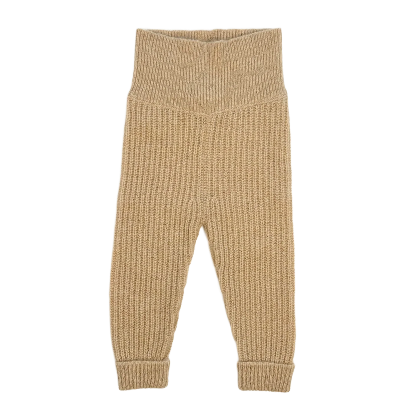 Papalobster - Babyhose COSI aus 100 % Kaschmir  in Beige Melange