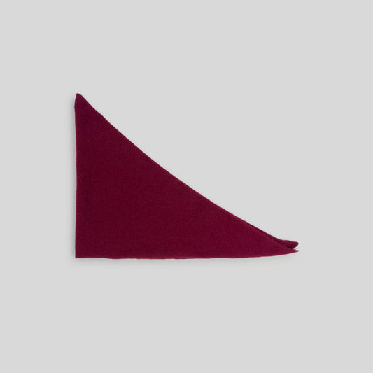 Le Bonnet Beanie - Bandana in weinrot