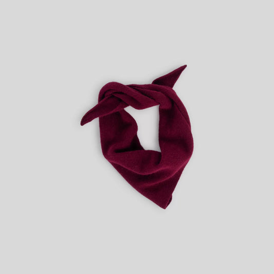 Le Bonnet Beanie - Bandana in weinrot