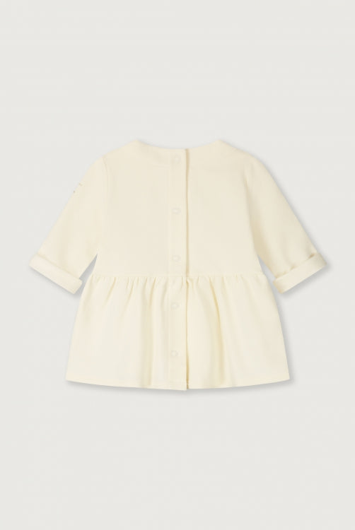 Gray Label - Baby Dress Kleid in Cream aus 100 % Biobaumwolle