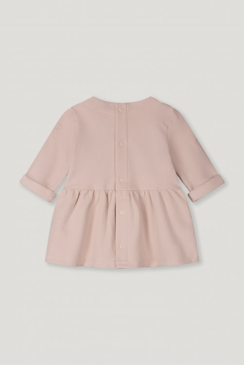 Gray Label - Baby Dress Kleid in  Faded Pink aus 100 % Biobaumwolle