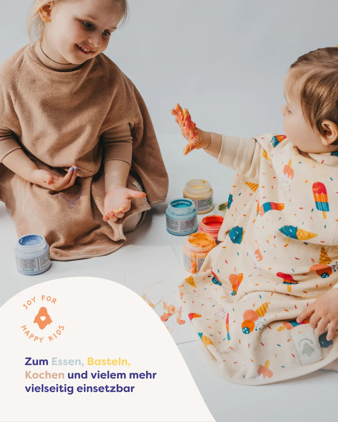 Little Casimir - Kinder Lätzchen Boo Rainbow NEW IN