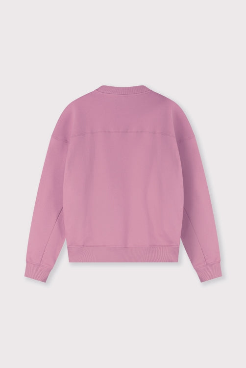 Gray Label - Crewneck Sweatshirt in Bubblegum Pink in Oversize aus 100 % Biobaumwolle