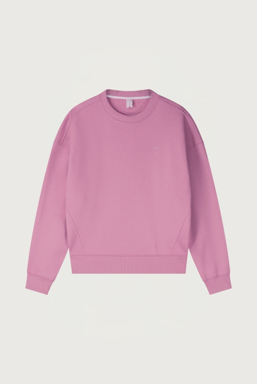 Gray Label - Crewneck Sweatshirt in Bubblegum Pink in Oversize aus 100 % Biobaumwolle