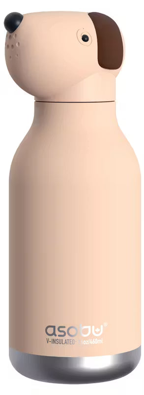 Asobu - Bestie isolierte Trinkflasche Hund