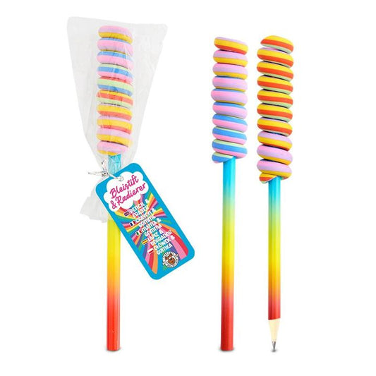 Trendhaus - Lollipop Bleistift mit Radiergummi