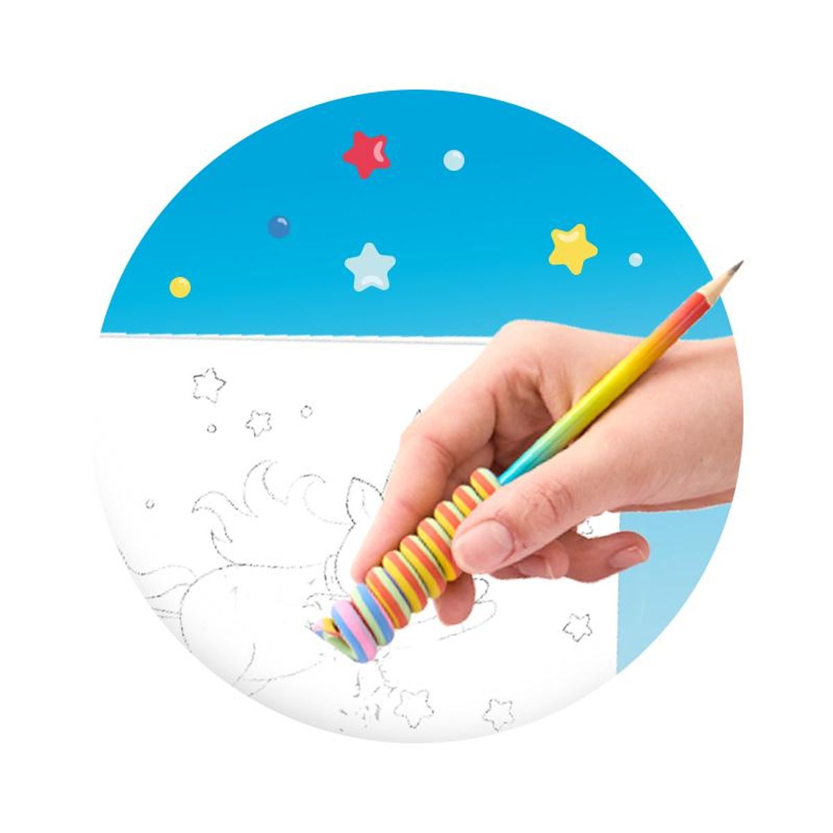Trendhaus - Lollipop Bleistift mit Radiergummi