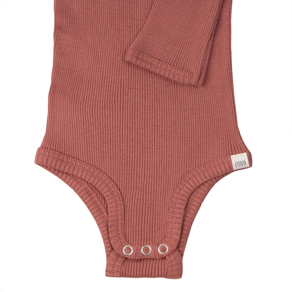 Minimalisma - Bono in Antique Red  aus Silk - Cotton