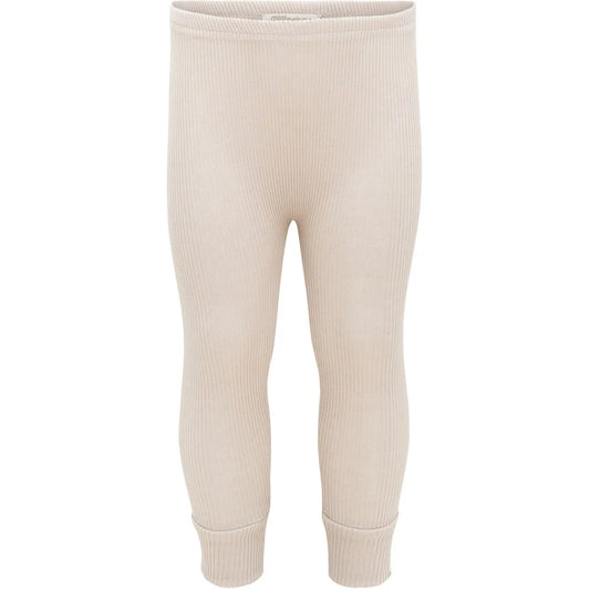 Minimalisma - Bieber Leggings in Ecru mitwachsend