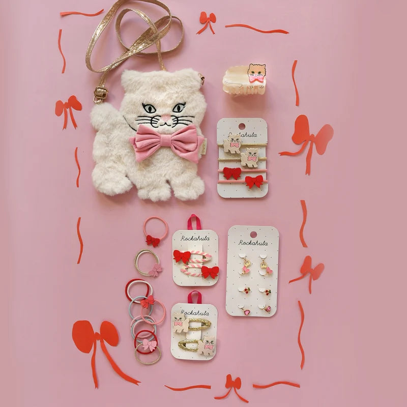 Rockahula - Clip On Ohrstecker 4er Set Cute Kitten