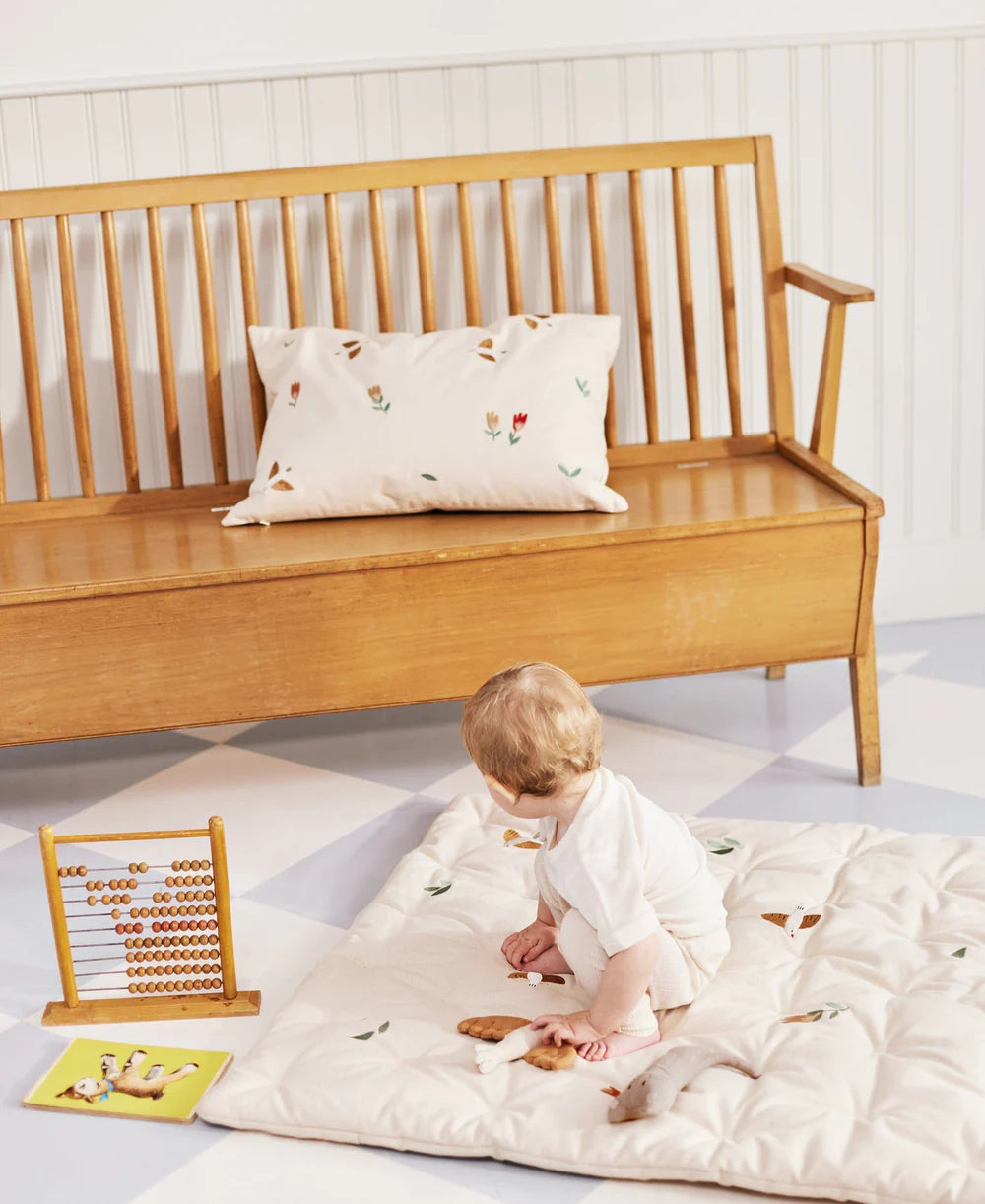 Dear April - bestickte Spielmatratze Songbirds Back in Stock