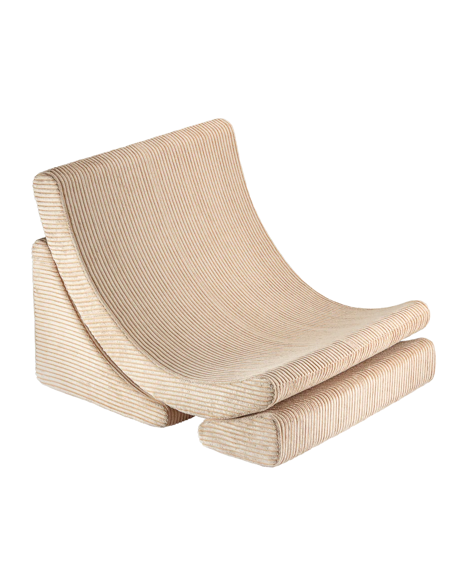 Wigiwama - Brauner Moonchair in Cord