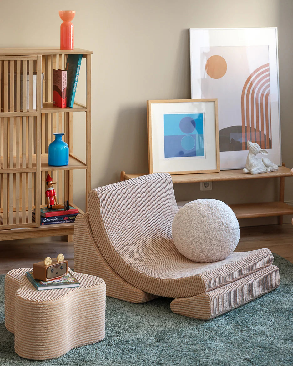 Wigiwama - Brauner Moonchair in Cord
