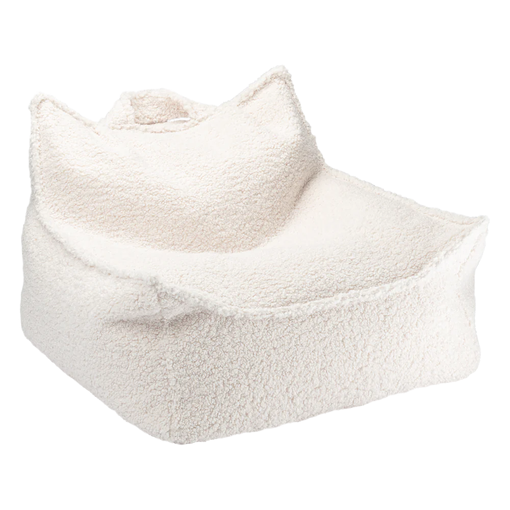 Wigiwama - Sitzsack Sessel in Cremeweiss