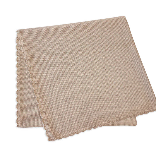 Lille Toni -Baby Kuscheldecke 100 % Merino Julius New Sand