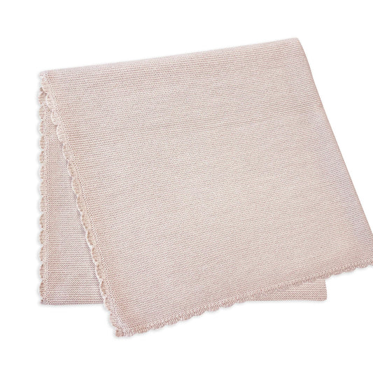 Lille Toni -Baby Kuscheldecke 100 % Merino Julius Rosewood
