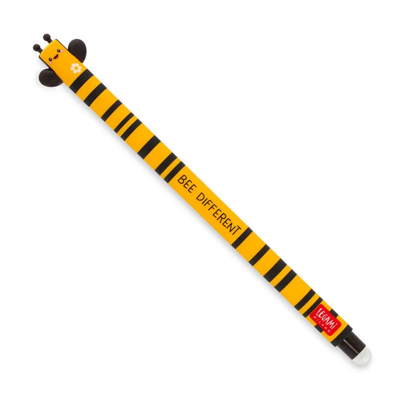 Legami - löschbarer Gelstift Biene in schwarz