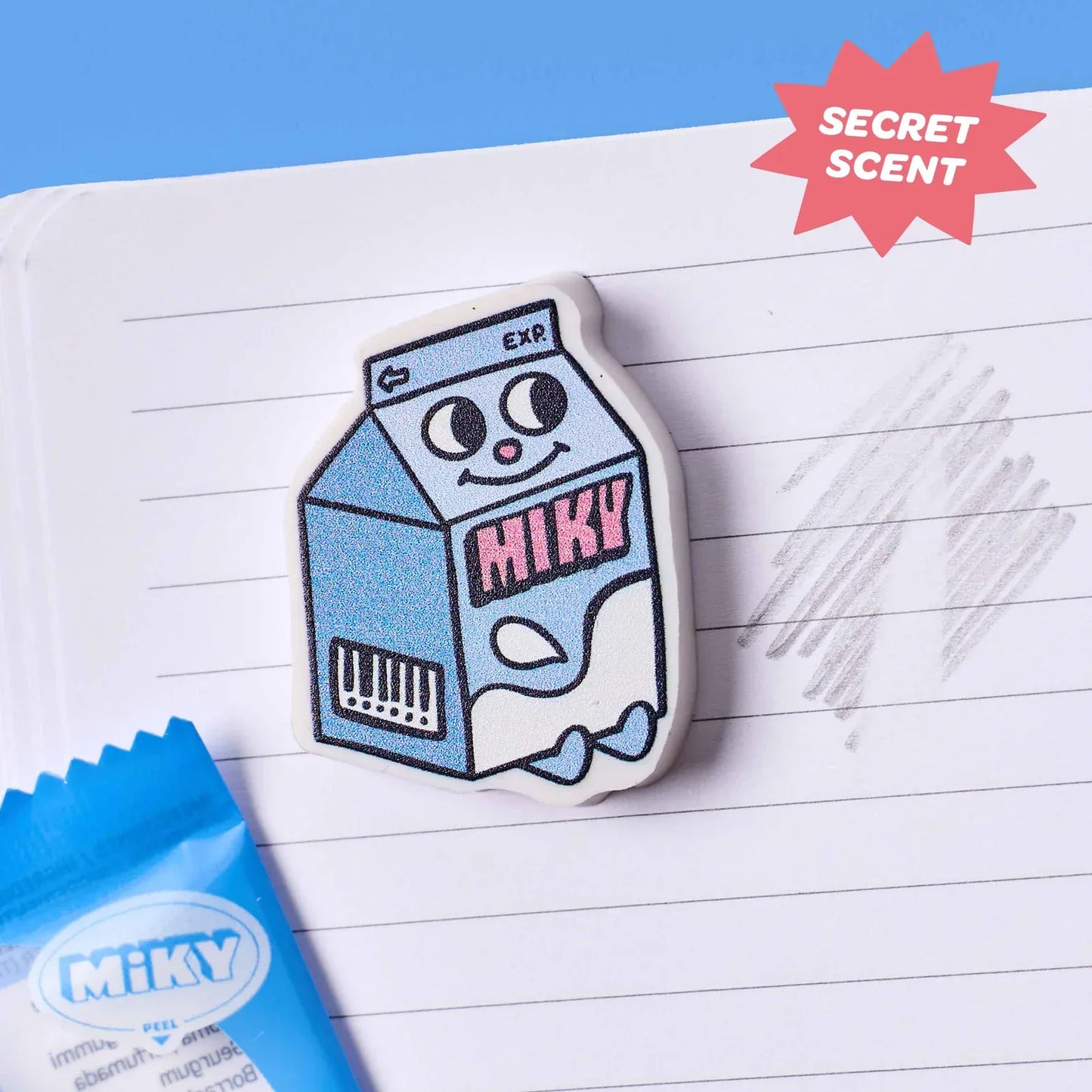 OMY - Radiergummi Eraser Buddies Miky Milchtüte