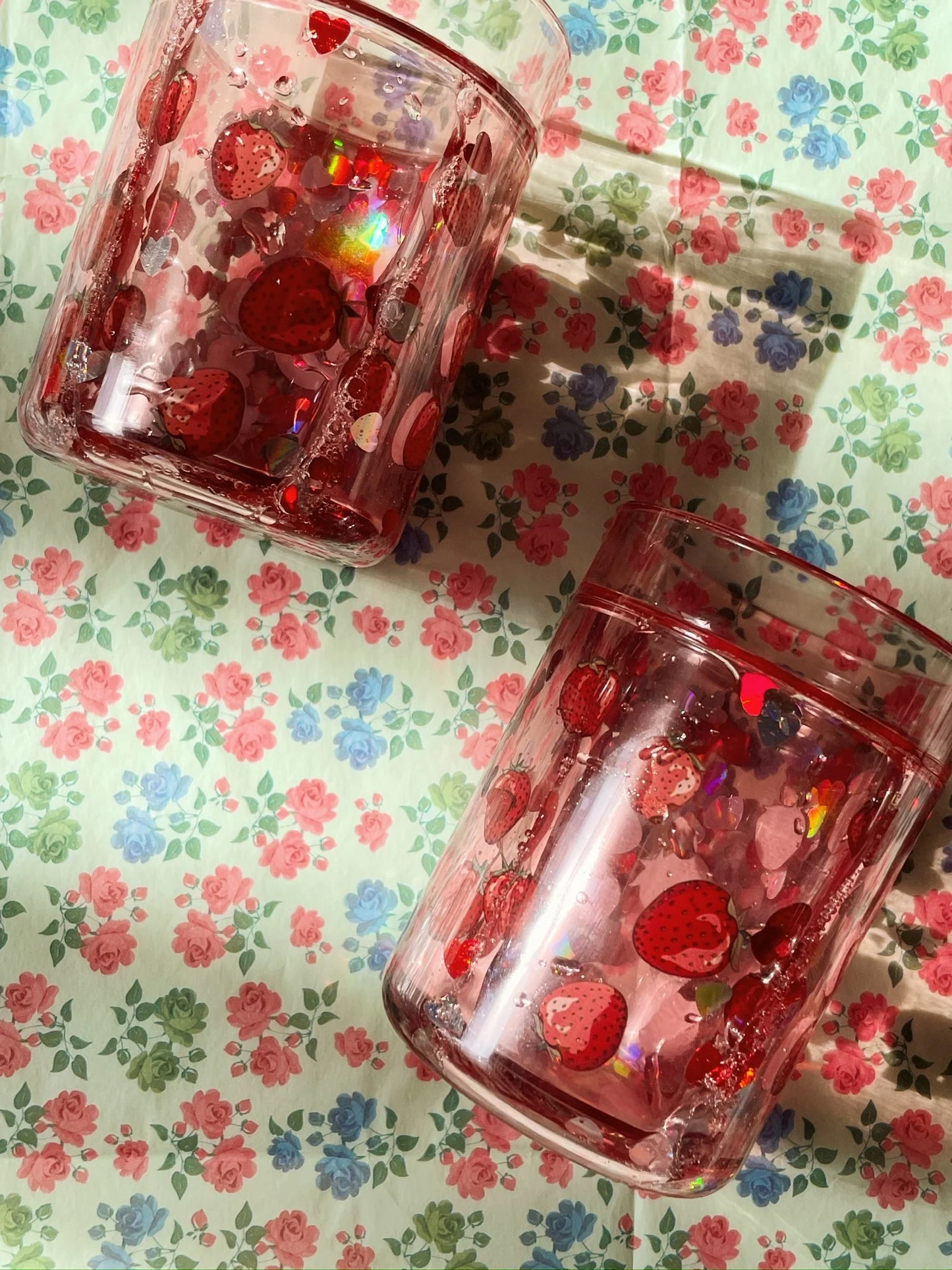 Konges Sløjd - Glitzerbecher  einzeln