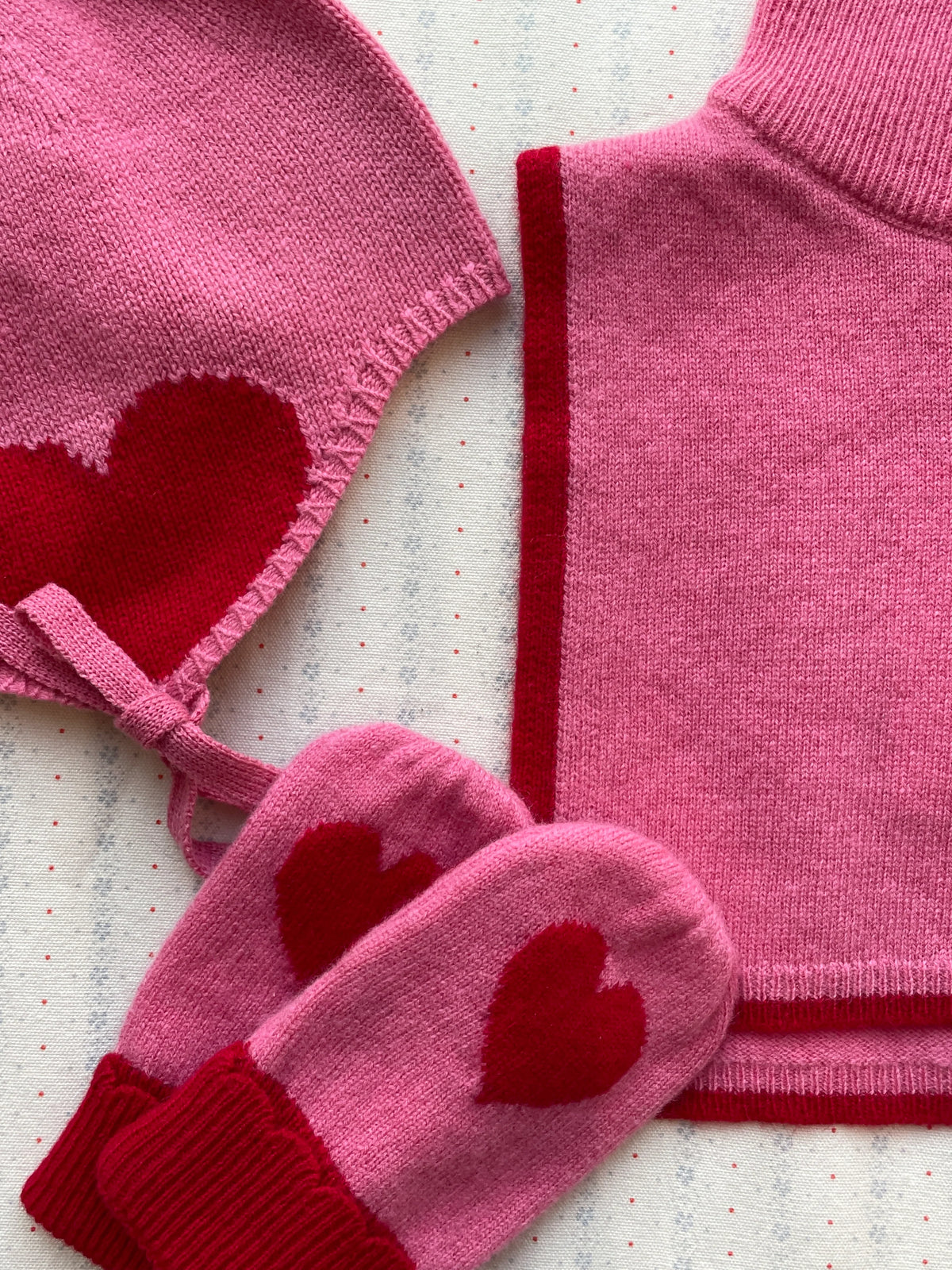 Konges Slojd - Colette Halswärmer in Pink / Rot