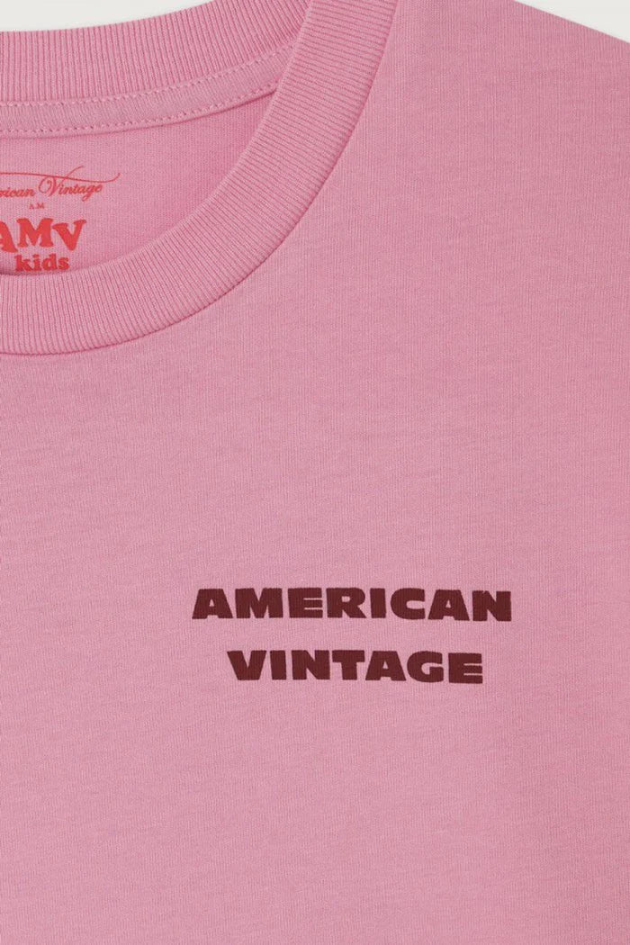 American Vintage - Longsleeve für Kids Fizvalley in Pink  Barbe a Pape Vintage