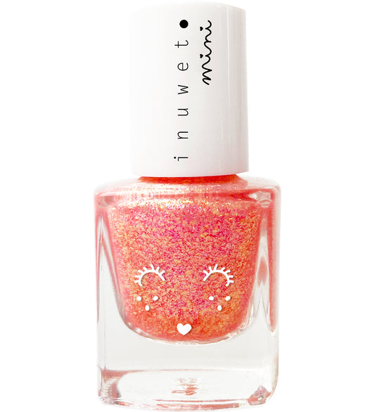 Inuwet - Nagellack auf Wasserbasis Glitzer Rosa