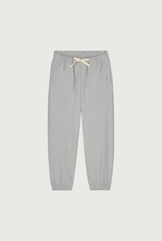 Gray Label -Sweatpants in Grey Melange 100 % Biobaumwolle