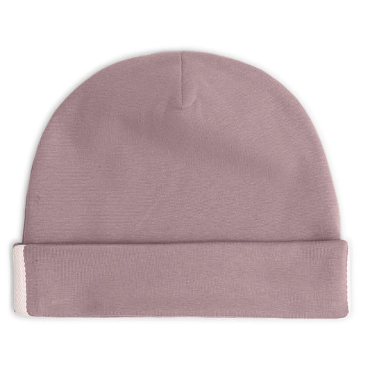 Gray Label - Bonnet Beanie aus 100 % Biobaumwolle in Berry