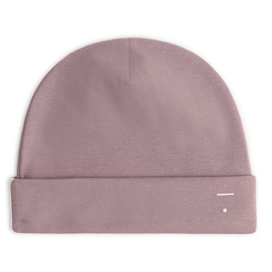 Gray Label - Bonnet Beanie aus 100 % Biobaumwolle in Berry