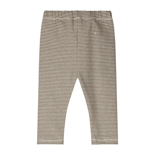 Gray Label  - Baby Leggings in Woody Cream gestreift