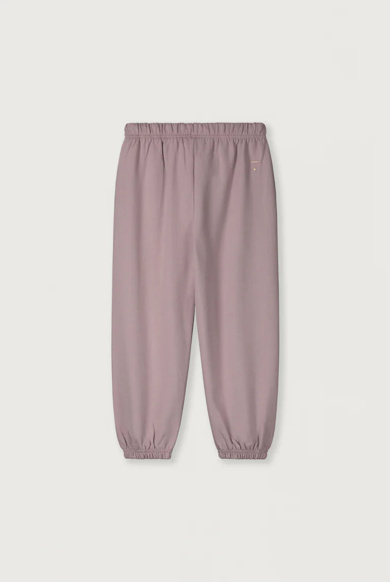 Gray Label -Sweatpants in Berry aus GOTS zertifizierter Baumwolle
