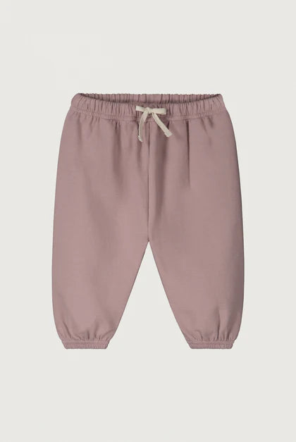 Gray Label - Baby Sweatpants in Berry aus GOTS zertifizierter Baumwolle