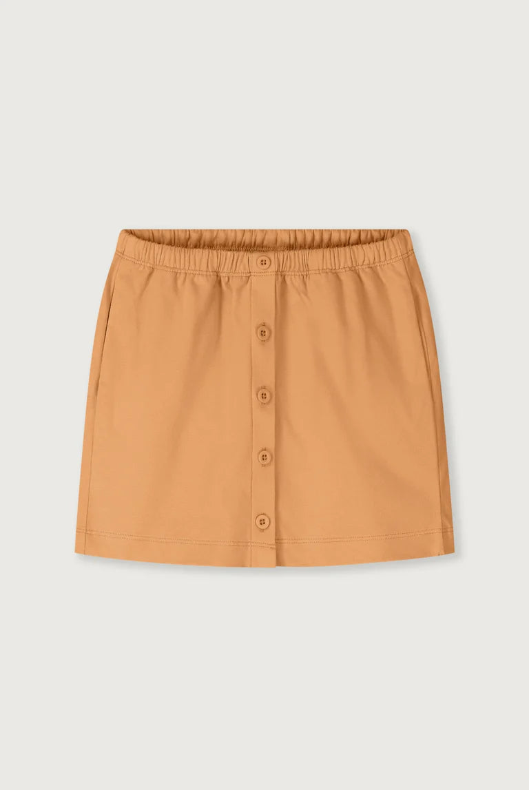 Gray Label - Rock mit Knöpfen in Melonengelb