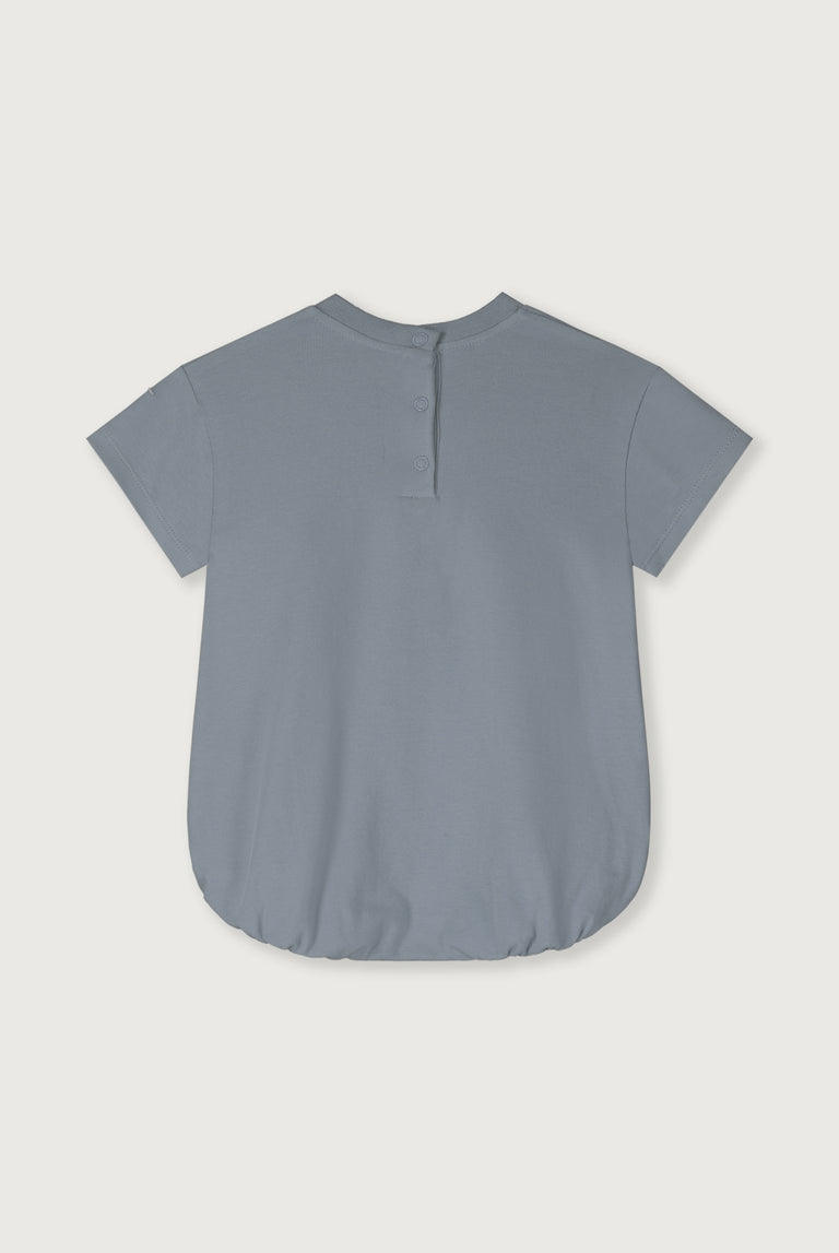 Gray Label - Oversize Einteiler Kurz in Stone Grey ( taubenblau )