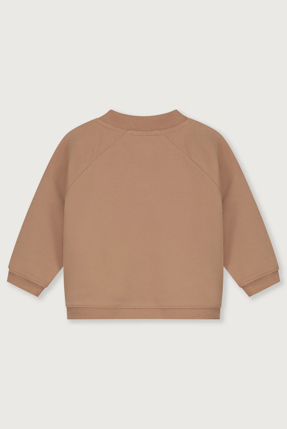 Gray Label - Baby Baseball Cardigan aus GOTS zertifizierter Baumwolle in Bisquit
