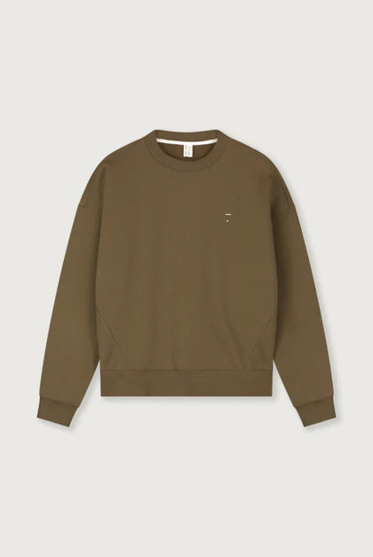 Gray Label Sweater - Adult Dropped Shoulder Sweater in New Style Oversize in Woody grünbraun