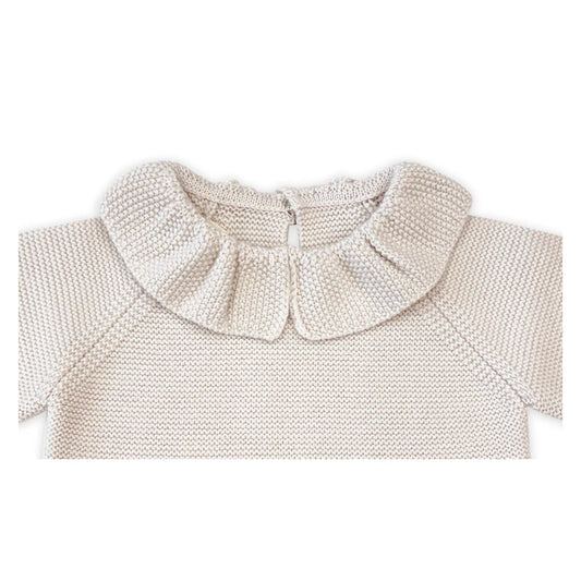 Lille Toni - Pullover Greta in Creme aus 100 % Merinowolle