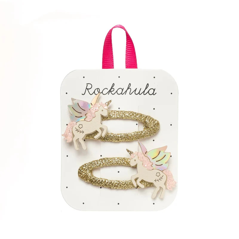 Rockahula - Magic Kinder Einhorn Haarspangen Set